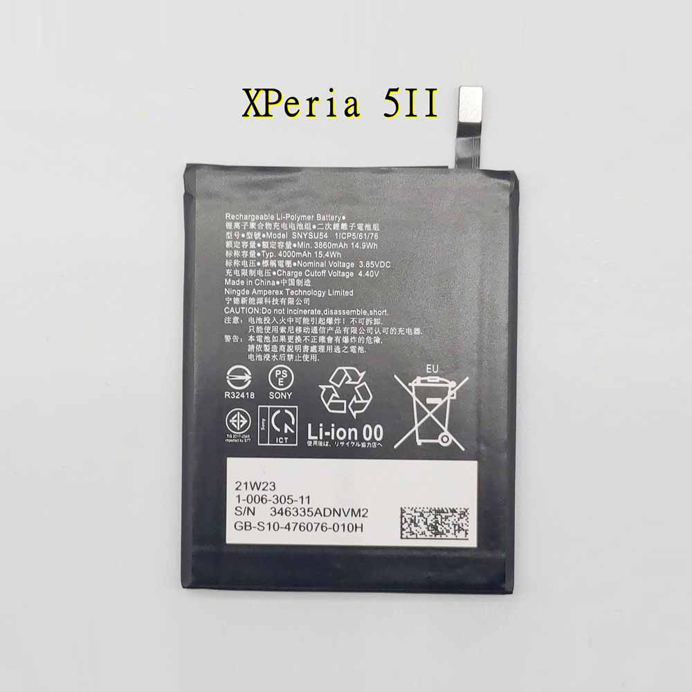 Batería para LinkBuds-S-WFLS900N/B-WFL900/sony-SNYSU54